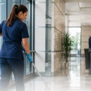 Limpieza de superficies y mobiliario en edificios y locales